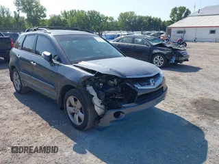 2007 Acura RDX Tech Pkg with VIN 5J8TB18557A019114, listed as a IAAI auction lot 41153354 with 195,080 mi miles. Bid and sale history available at carsss.com. Image 1.