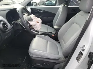 2021 Hyundai Kona Ultimate with VIN KM8K5CA56MU664366, listed as a Copart auction lot 45352555 with 37,034 mi miles and Salvage Title. Bid and sale history available at carsss.com. Image 7.