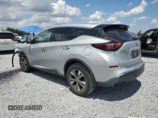 2020 Nissan Murano S with VIN 5N1AZ2AJ5LN148208, listed as a Copart auction lot 55040185 with 76,644 mi miles and Non repairable. Bid and sale history available at DreamBid. Image 2.