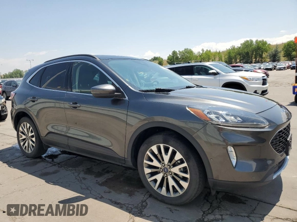 2020 Ford Escape Titanium с VIN 1FMCU9J98LUC51389, выставлен на аукционе Copart как лот 64387595 с пробегом 54 993 миль миль и Чистый • Clean title. История ставок и продаж доступна на DreamBid. Изображение 4.