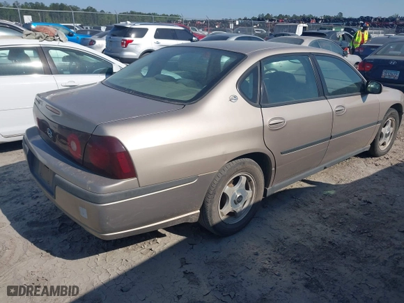 2003 Chevrolet Impala with VIN 2G1WF52K439253037, listed as a IAAI auction lot 42063747 with 186,610 mi miles. Bid and sale history available at carsss.com. Image 4.