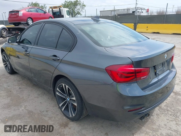 2018 BMW 3 Series 330i with VIN WBA8B9C56JEE80803, listed as a IAAI auction lot 42015173 with 98,124 mi miles and . Bid and sale history available at DreamBid. Image 3.