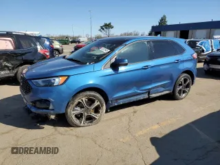 2019 Ford Edge ST z VIN 2FMPK4AP3KBC19186, wystawiony jako Copart lot #53131945 z przebiegiem 85 244 mil mil oraz Czysty tytuł • Clean title. Historia ofert i sprzedaży dostępna na DreamBid. Obrazek 1.