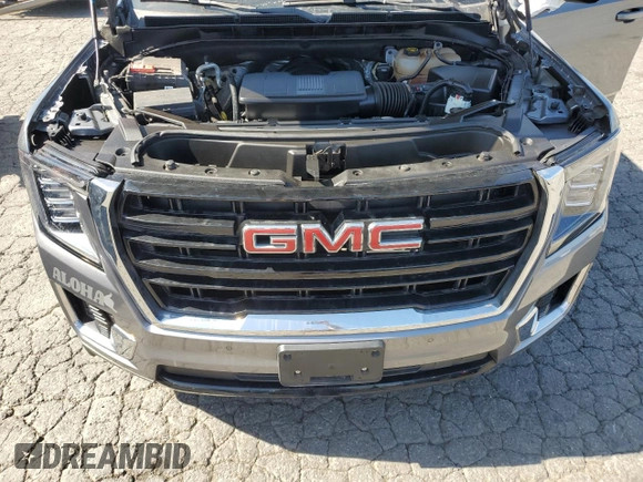 2022 GMC Yukon SLE with VIN 1GKS2AKD5NR329485, listed as a Copart auction lot 47016325 with 0 mi miles and Salvage Title. Bid and sale history available at carsss.com. Image 12.