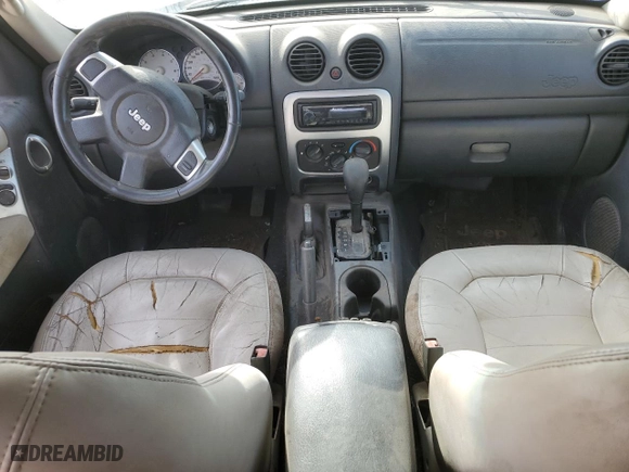 2003 Jeep Liberty Limited with VIN 1J4GL58K13W502634, listed as a Copart auction lot 47129205 with 198,828 mi miles and Salvage Title. Bid and sale history available at carsss.com. Image 8.