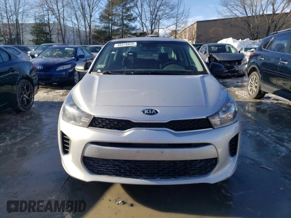2020 Kia Rio LX with VIN 3KPA24AD1LE358789, listed as a Copart auction lot 45418945 with 82,572 mi miles and Salvage Title. Bid and sale history available at carsss.com. Image 5.
