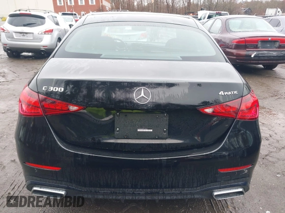 2023 Mercedes-Benz C 300 with VIN W1KAF4HB8PR109186, listed as a IAAI auction lot 41966598 with 22,937 mi miles and . Bid and sale history available at DreamBid. Image 16.