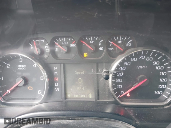 2014 GMC Sierra 1500 with VIN 3GTU2TEC9EG376067, listed as a IAAI auction lot 41795337 with 48,494 mi miles. Bid and sale history available at carsss.com. Image 7.