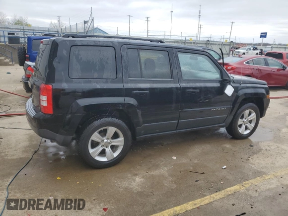 2012 Jeep Patriot Sport with VIN 1C4NJRBB0CD633584, listed as a Copart auction lot 51048195 with 158,847 mi miles and Salvage Title. Bid and sale history available at carsss.com. Image 3.