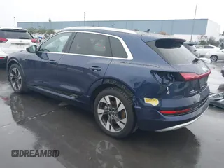 2022 Audi e-tron Premium Plus with VIN WA1LAAGE5NB022695, listed as a IAAI auction lot 41181338 with 14,711 mi miles and . Bid and sale history available at DreamBid. Image 3.