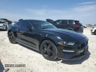 2022 Ford Mustang GT with VIN 1FA6P8CF5N5135124, listed as a Copart auction lot 48061695 with 15,662 mi miles and Salvage Title. Bid and sale history available at carsss.com. Image 4.
