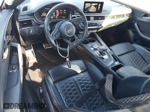 2018 Audi RS 5 z VIN WUAPWAF5XJA905267, wystawiony jako Copart lot #47817075 z przebiegiem 49 962 mil mil oraz Szkoda całkowita • Salvage title. Historia ofert i sprzedaży dostępna na DreamBid. Obrazek 8.