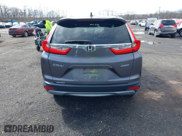 2018 Honda CR-V EX-L with VIN 7FARW2H87JE039574, listed as a IAAI auction lot 41741503 with 34,327 mi miles. Bid and sale history available at carsss.com. Image 16.