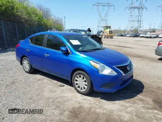 2015 Nissan Versa S Plus with VIN 3N1CN7AP5FL829096, listed as a IAAI auction lot 42036416 with 170,747 mi miles. Bid and sale history available at carsss.com. Image 1.