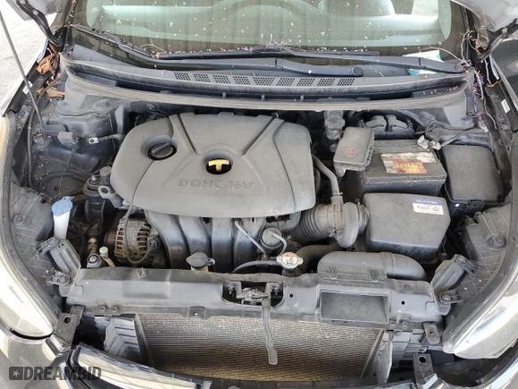 2013 Hyundai Elantra Limited with VIN KMHDH4AE6DU715211, listed as a Copart auction lot 53557905 with 197,823 mi miles and Salvage Title. Bid and sale history available at carsss.com. Image 11.