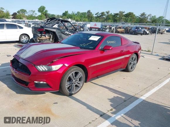 2017 Ford Mustang V6 z VIN 1FA6P8AMXH5226346, wystawiony jako IAAI lot #42400457 z przebiegiem 147 953 mil mil oraz . Historia ofert i sprzedaży dostępna na DreamBid. Obrazek 2.