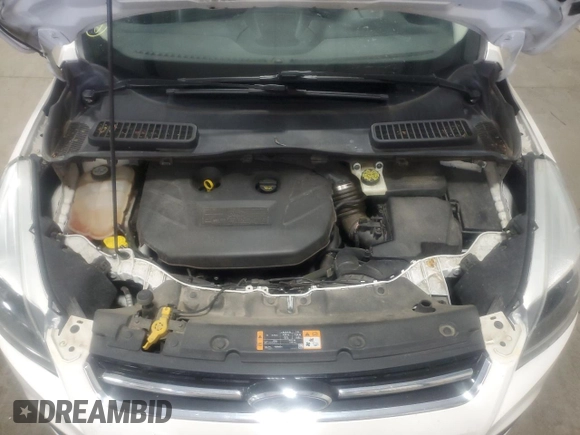 2013 Ford Escape Titanium z VIN 1FMCU0J97DUD36625, wystawiony jako Copart lot #55961815 z przebiegiem 163 327 mil mil oraz Szkoda całkowita • Salvage title. Historia ofert i sprzedaży dostępna na DreamBid. Obrazek 12.