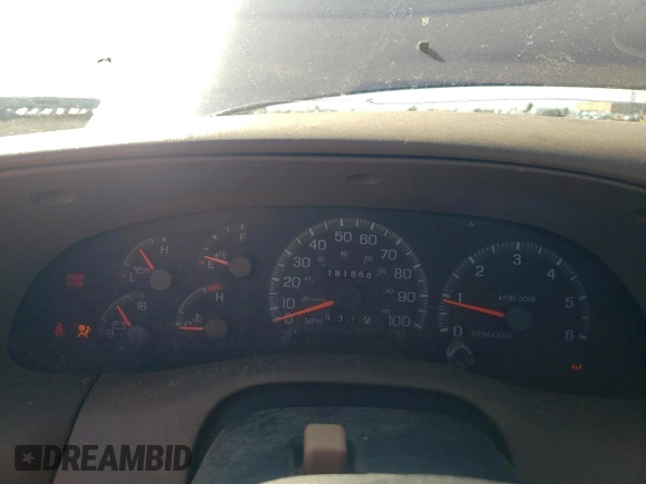 1997 Ford F-150 with VIN 2FTDF1828VCA45652, listed as a Copart auction lot 51111554 with 181,866 mi miles and Clean title. Bid and sale history available at DreamBid. Image 9.
