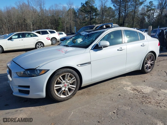 2017 Jaguar XE 25t Premium with VIN SAJAD4BG9HA961942, listed as a IAAI auction lot 41240945 with 122,080 mi miles. Bid and sale history available at carsss.com. Image 17.
