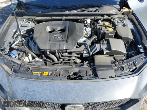 2023 Mazda 3 S Carbon Edition with VIN JM1BPBLM3P1616343, listed as a Copart auction lot 42303815 with 19,557 mi miles and Salvage title. Bid and sale history available at DreamBid. Image 11.