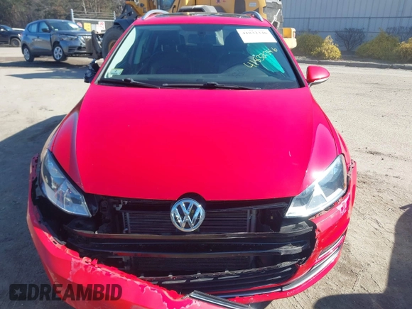 2015 Volkswagen Golf SportWagen TSI SE with VIN 3VWC17AU0FM505415, listed as a IAAI auction lot 41832346 with 79,254 mi miles. Bid and sale history available at carsss.com. Image 12.
