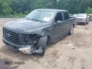 2017 Ford F-150 XL with VIN 1FTEW1CP2HKD16227, listed as a IAAI auction lot 42367227 with 129,971 mi miles and . Bid and sale history available at DreamBid. Image 2.