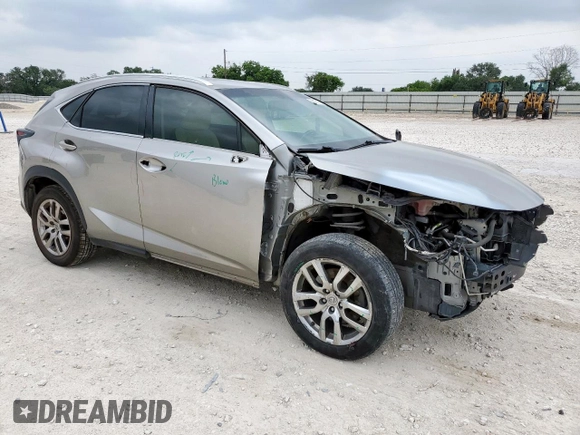 2015 Lexus NX 200t with VIN JTJYARBZ3F2013531, listed as a Copart auction lot 55515515 with 158,729 mi miles and Salvage title. Bid and sale history available at DreamBid. Image 4.