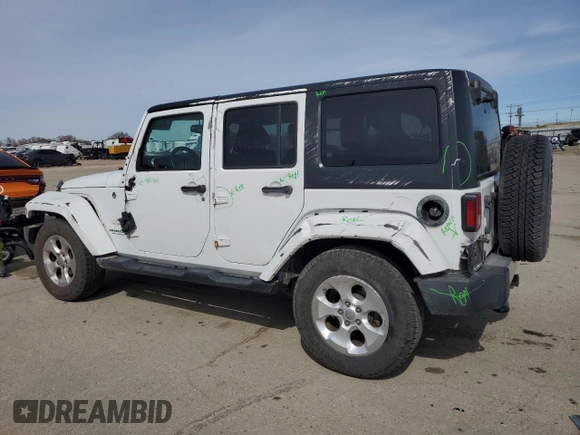 2015 Jeep Wrangler Unlimited Sahara with VIN 1C4BJWEG7FL768712, listed as a Copart auction lot 49963335 with 100,053 mi miles and Salvage Title. Bid and sale history available at carsss.com. Image 2.