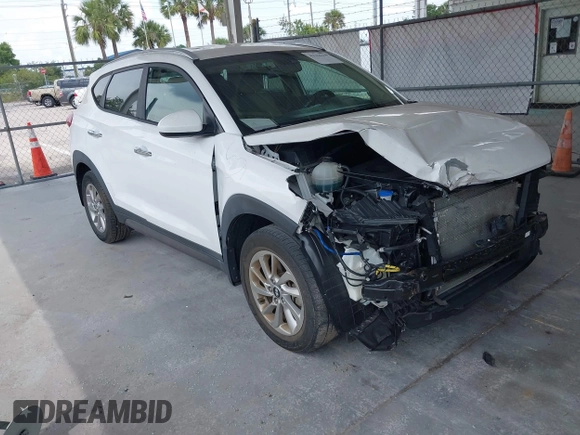2016 Hyundai Tucson SE z VIN KM8J33A48GU192135, wystawiony jako IAAI lot #42216339 z przebiegiem 79 283 mil mil oraz . Historia ofert i sprzedaży dostępna na DreamBid. Obrazek 1.