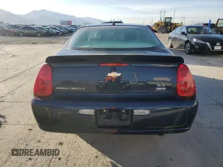 2007 Chevrolet Monte Carlo LT with VIN 2G1WK15K379231679, listed as a Copart auction lot 48576295 with 74,713 mi miles and Salvage Title. Bid and sale history available at carsss.com. Image 6.