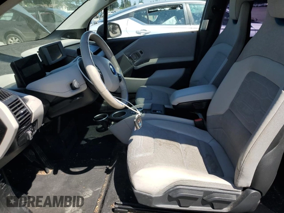 2017 BMW i3 with VIN WBY1Z8C51HV551289, listed as a Copart auction lot 65280455 with 48,435 mi miles and Salvage title. Bid and sale history available at DreamBid. Image 7.