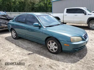 2006 Hyundai Elantra GLS with VIN KMHDN46DX6U243980, listed as a Copart auction lot 60692605 with 144,309 mi miles and Clean title. Bid and sale history available at DreamBid. Image 4.