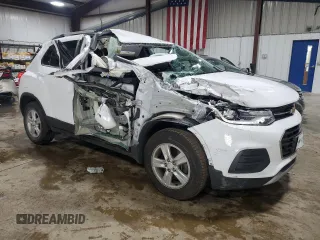 2020 Chevrolet Trax LT with VIN 3GNCJPSB3LL116180, listed as a Copart auction lot 57795485 with 52,576 mi miles and Salvage title. Bid and sale history available at DreamBid. Image 4.