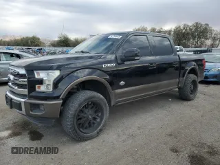 2016 Ford F-150 XL with VIN 1FTEW1CF4GFB98468, listed as a Copart auction lot 42740445 with 115,375 mi miles and Salvage Title. Bid and sale history available at carsss.com. Image 1.