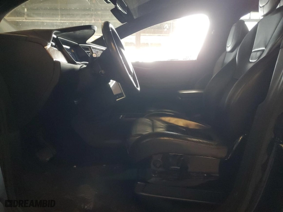 2017 Tesla Model X 90D with VIN 5YJXCBE27HF041847, listed as a Copart auction lot 49466345 with 113,596 mi miles and Salvage Title. Bid and sale history available at carsss.com. Image 7.