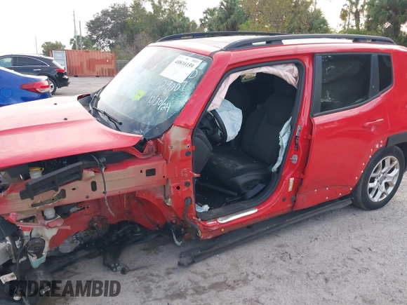 2015 Jeep Renegade Latitude with VIN ZACCJABT6FPC27221, listed as a IAAI auction lot 40810159 with Not Provided miles. Bid and sale history available at carsss.com. Image 18.