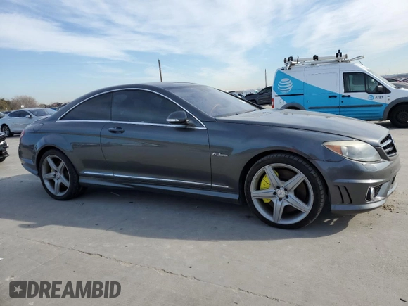 2009 Mercedes-Benz CL-Class V8 AMG with VIN WDDEJ77XX9A022423, listed as a Copart auction lot 88943815 with 101,771 mi miles and Clean Title. Bid and sale history available at carsss.com. Image 4.