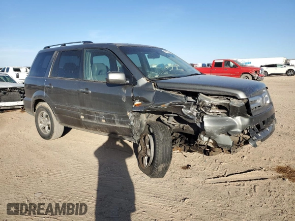 2008 Honda Pilot EX-L z VIN 5FNYF28598B007846, wystawiony jako Copart lot #84750374 z przebiegiem 221 357 mil mil oraz Szkoda całkowita • Salvage title. Historia ofert i sprzedaży dostępna na DreamBid. Obrazek 4.