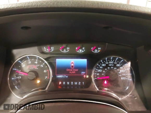 2013 Ford F-150 XL with VIN 1FTFX1EFXDKD64980, listed as a IAAI auction lot 42163325 with 149,651 mi miles and . Bid and sale history available at DreamBid. Image 7.