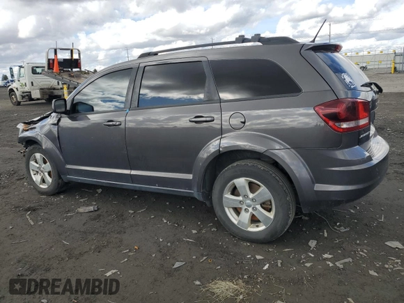 2015 Dodge Journey American Value with VIN 3C4PDCAB5FT728655, listed as a Copart auction lot 47074235 with 125,923 mi miles and Salvage Title. Bid and sale history available at DreamBid. Image 2.