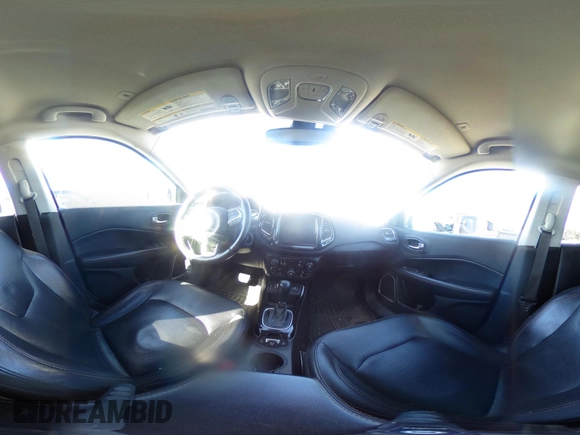 2018 Jeep Compass Limited with VIN 3C4NJCCB5JT407057, listed as a IAAI auction lot 41773636 with 92,272 mi miles and . Bid and sale history available at DreamBid. Image 18.