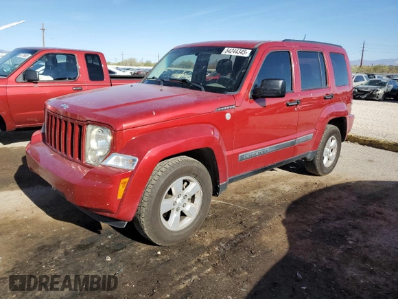2010 Jeep Liberty Sport with VIN 1J4PN2GK1AW109756, listed as a Copart auction lot 54244345 with 146,403 mi miles and Clean Title. Bid and sale history available at carsss.com. Image 1.