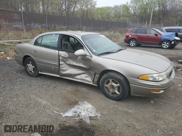2001 Buick LeSabre Custom with VIN 1G4HP54K814214988, listed as a Copart auction lot 44498935 with 109,996 mi miles and Salvage Title. Bid and sale history available at carsss.com. Image 4.