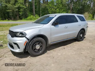 2023 Dodge Durango Pursuit with VIN 1C4RDJFG6PC676287, listed as a Copart auction lot 56201305 with 25,659 mi miles and Salvage title. Bid and sale history available at DreamBid. Image 1.