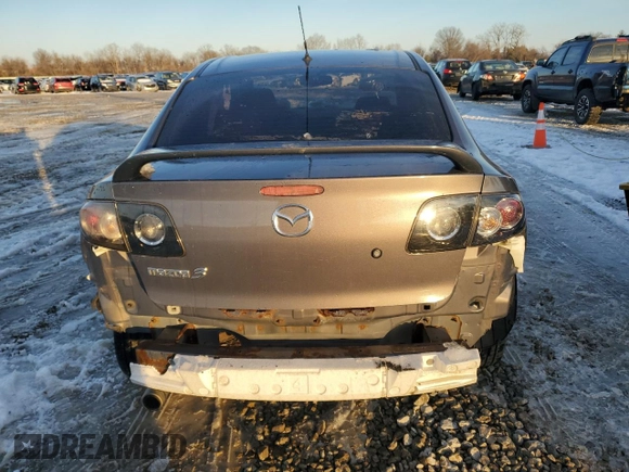 2007 Mazda 3 i Touring with VIN JM1BK32F571676258, listed as a Copart auction lot 87883545 with 141,203 mi miles and Salvage Title. Bid and sale history available at DreamBid. Image 6.