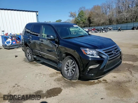2017 Lexus GX 460 with VIN JTJJM7FX6H5175550, listed as a Copart auction lot 89143555 with 103,250 mi miles and Salvage title. Bid and sale history available at DreamBid. Image 14.