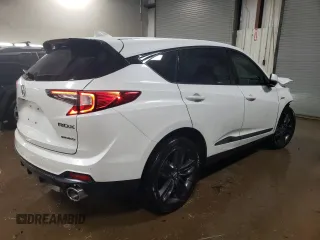2021 Acura RDX w/A-Spec Package with VIN 5J8TC2H62ML035489, listed as a Copart auction lot 42797534 with 28,695 mi miles. Bid and sale history available at carsss.com. Image 3.