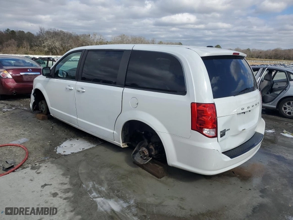 2018 Dodge Grand Caravan SE with VIN 2C4RDGBG1JR176917, listed as a Copart auction lot 44346275 with 0 mi miles and Salvage Title. Bid and sale history available at carsss.com. Image 3.