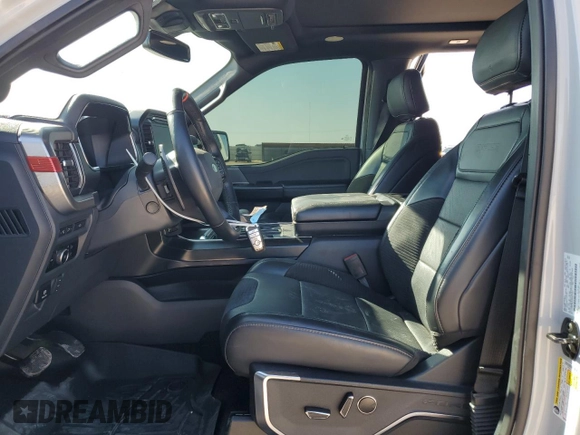 2023 Ford F-150 Raptor with VIN 1FTFW1RG7PFB77277, listed as a Copart auction lot 51096445 with 43,917 mi miles and Salvage Title. Bid and sale history available at DreamBid. Image 7.