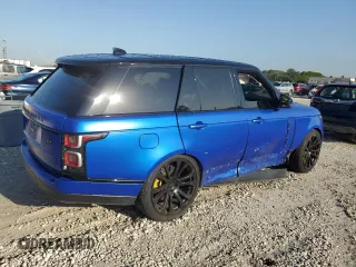 2020 Land Rover Range Rover Autobiography z VIN SALGV2SE4LA411395, wystawiony jako Copart lot #55337555 z przebiegiem 55 992 mil mil oraz Szkoda całkowita • Salvage title. Historia ofert i sprzedaży dostępna na DreamBid. Obrazek 3.